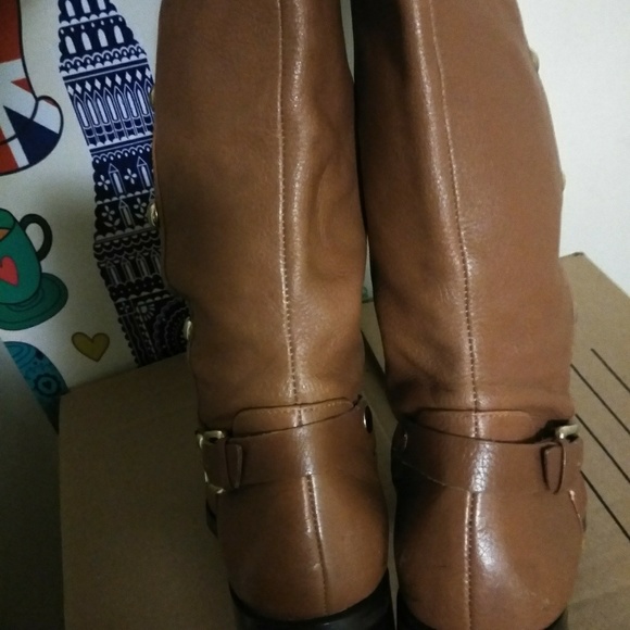 Michael Kors Tall Leather Boots - Picture 4 of 10